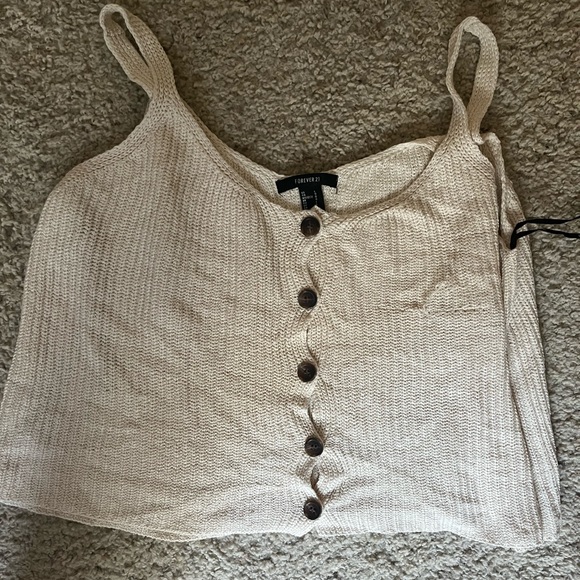 Forever 21 Knitted Tank Top - Picture 1 of 2